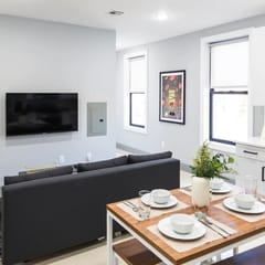 Stylish 2 BR w/ Free Indoor Parking-20 Min to NYC